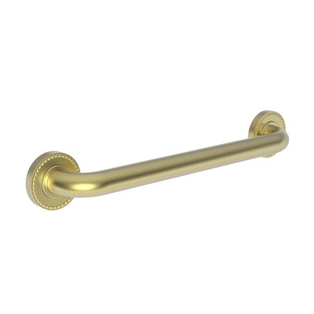 Newport Brass 19" L, Two Post, Solid Brass, 16" Grab Bar in Satin Brass (Pvd), Satin Brass (PVD) 1020-3916/04
